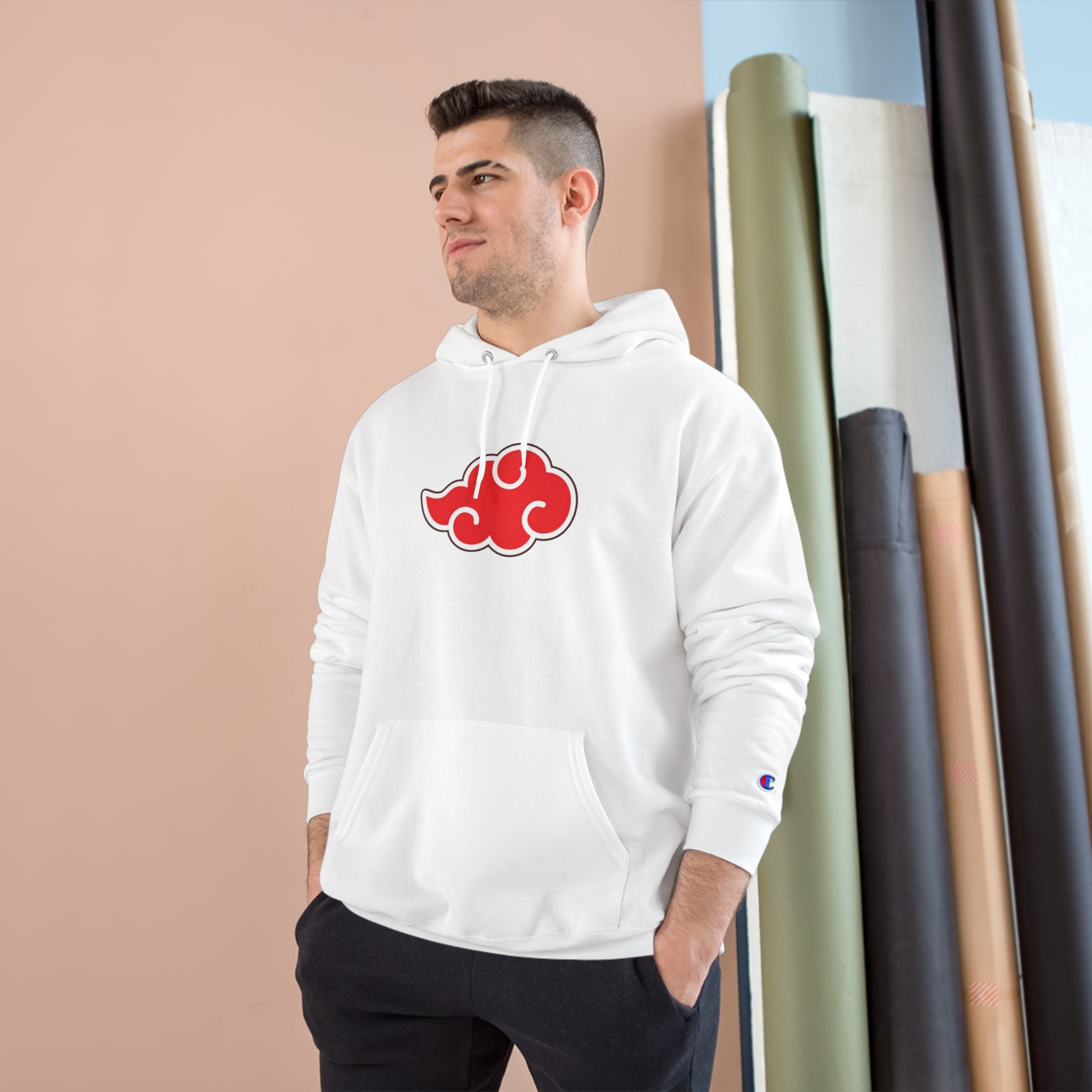 Akatsuki Cloud Champion Hoodie — Anime Streetwear Pullover