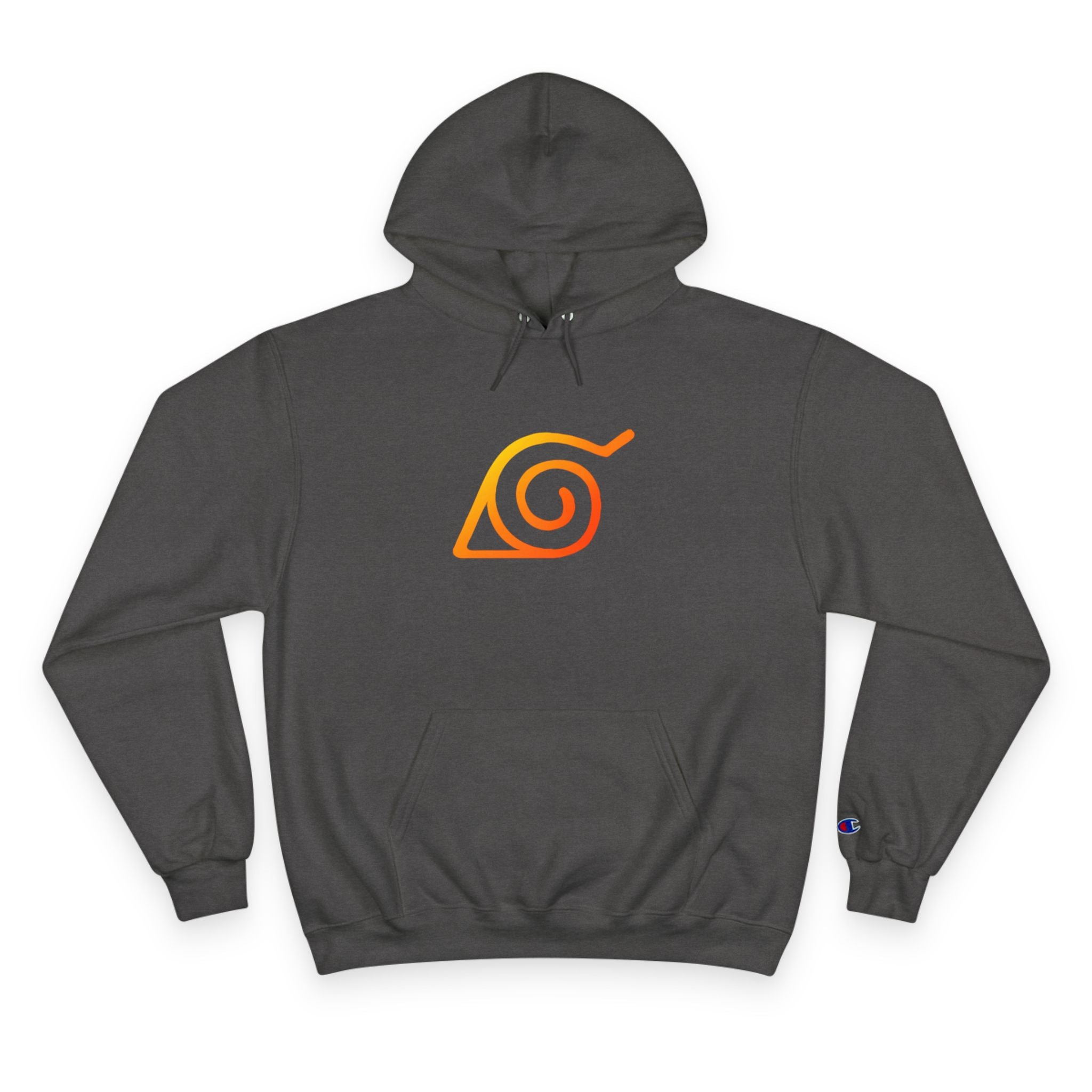 Naruto Hokage Symbol Hoodie — Naruto & Fourth Hokage Back Graphic