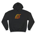 Naruto Hokage Symbol Hoodie — Naruto & Fourth Hokage Back Graphic