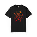 Naruto Hokage Spiral T-Shirt — Seventh Hokage & Young Naruto Graphic Tee