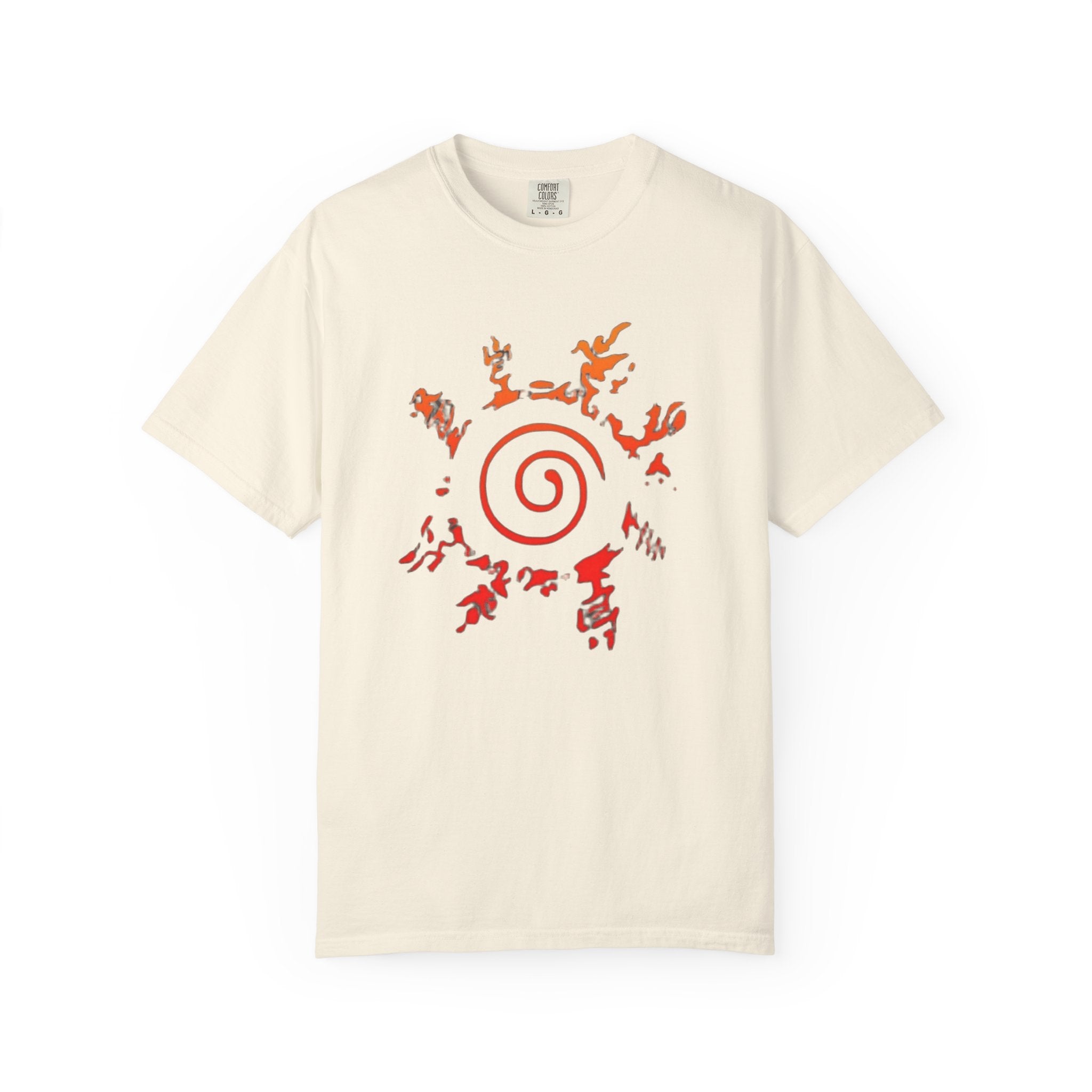 Naruto Hokage Spiral T-Shirt — Seventh Hokage & Young Naruto Graphic Tee