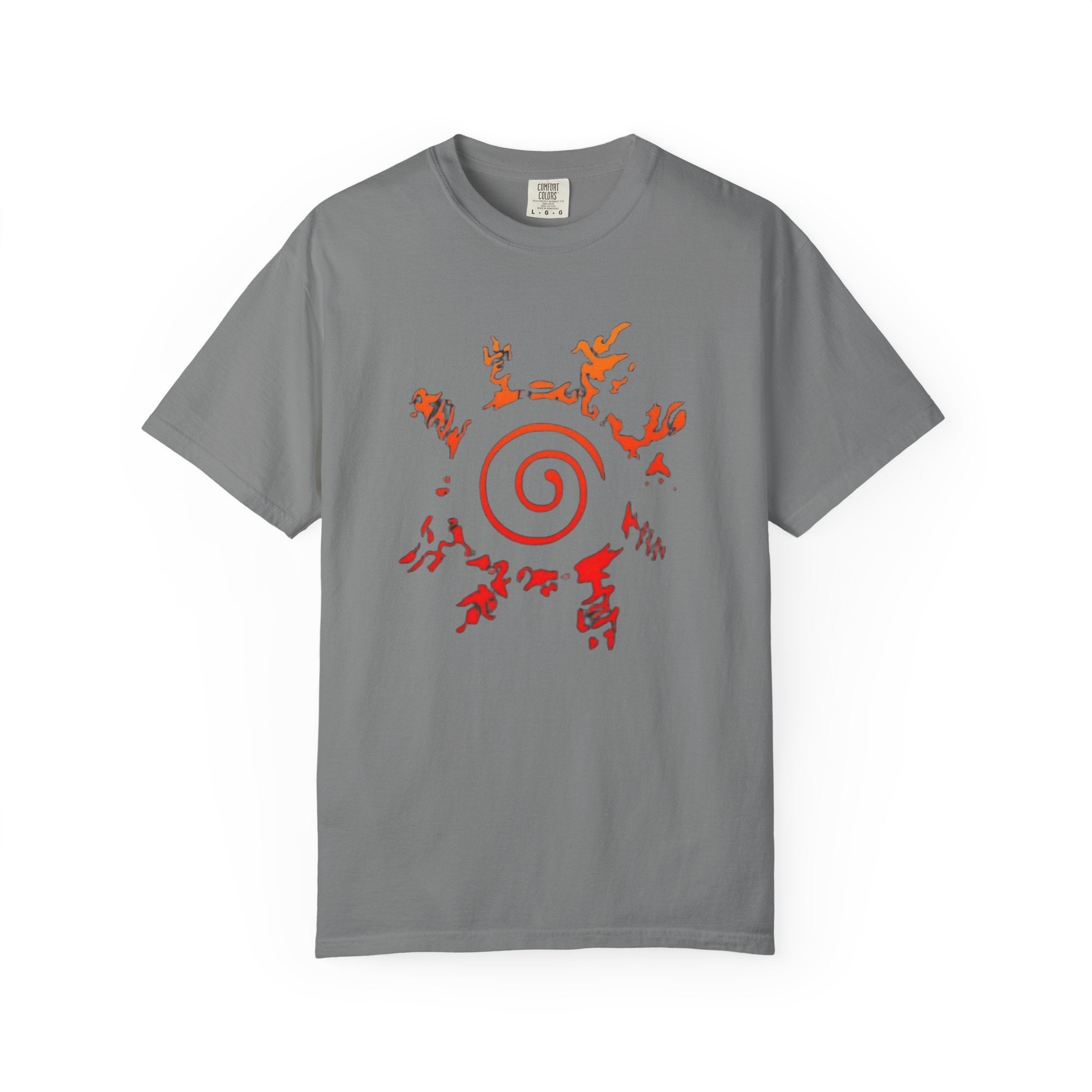 Naruto Hokage Spiral T-Shirt — Seventh Hokage & Young Naruto Graphic Tee