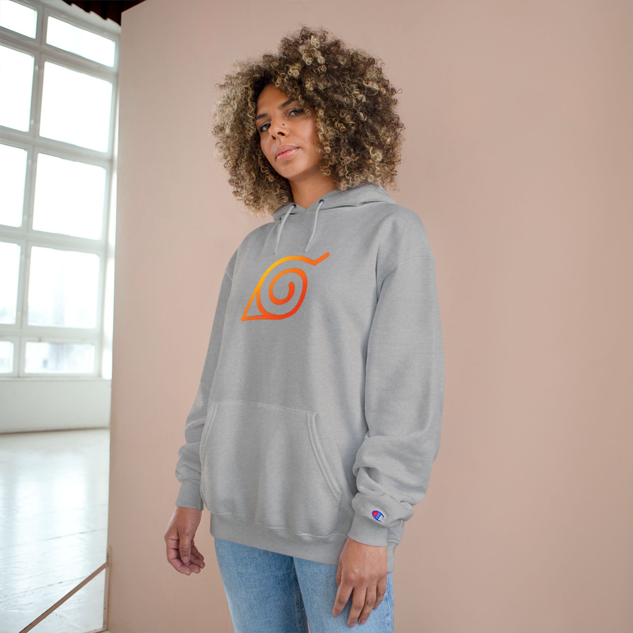 Naruto Hokage Symbol Hoodie — Naruto & Fourth Hokage Back Graphic