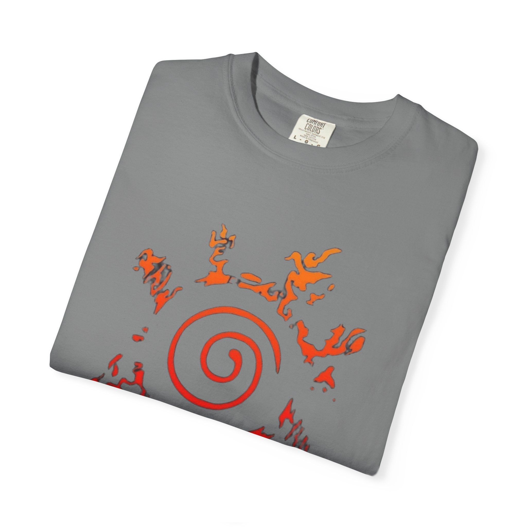 Naruto Hokage Spiral T-Shirt — Seventh Hokage & Young Naruto Graphic Tee