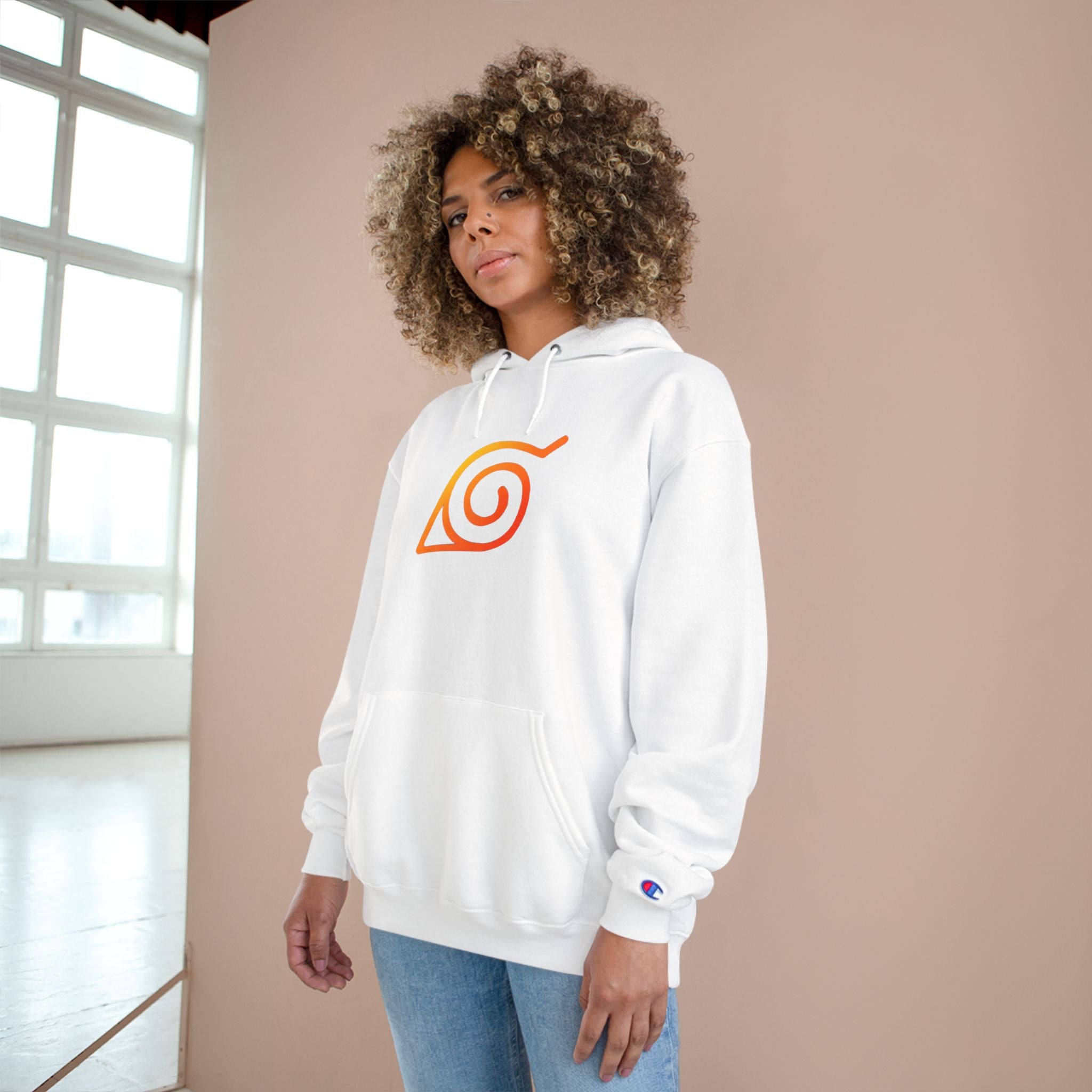 Naruto Hokage Symbol Hoodie — Naruto & Fourth Hokage Back Graphic