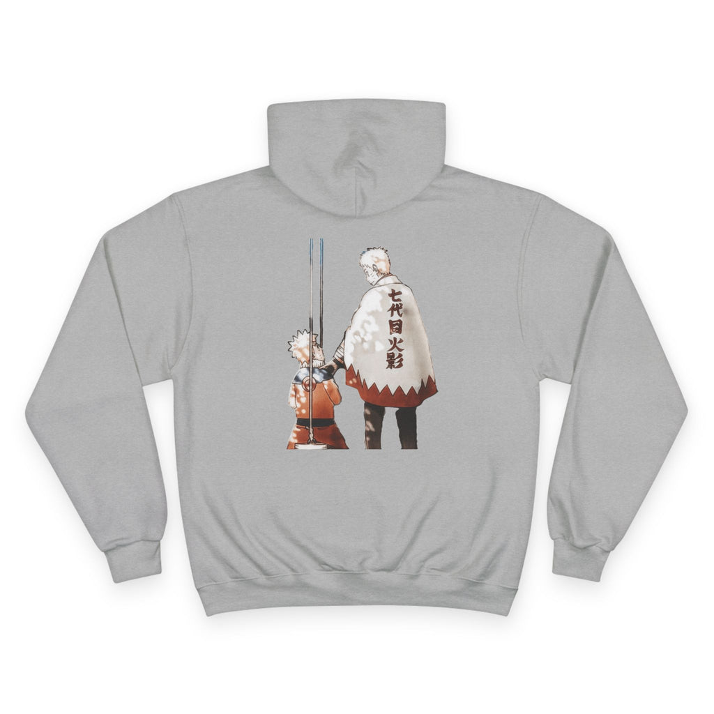 Naruto Hokage Symbol Hoodie — Naruto & Fourth Hokage Back Graphic