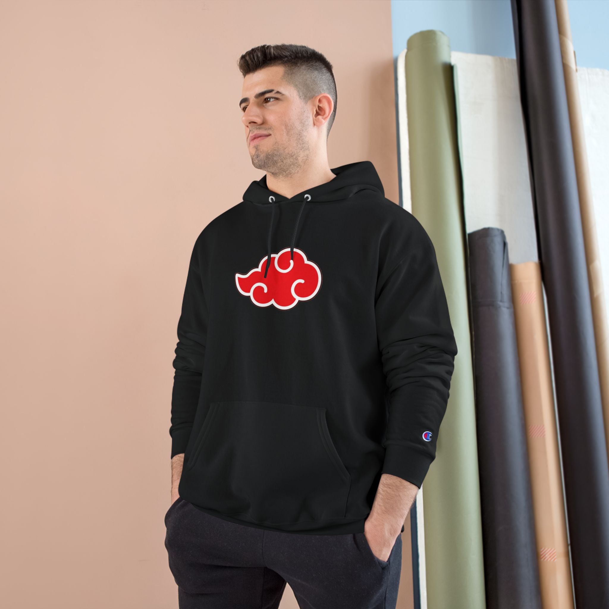 Akatsuki Cloud Champion Hoodie — Anime Streetwear Pullover