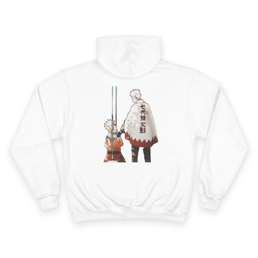 Naruto Hokage Symbol Hoodie — Naruto & Fourth Hokage Back Graphic