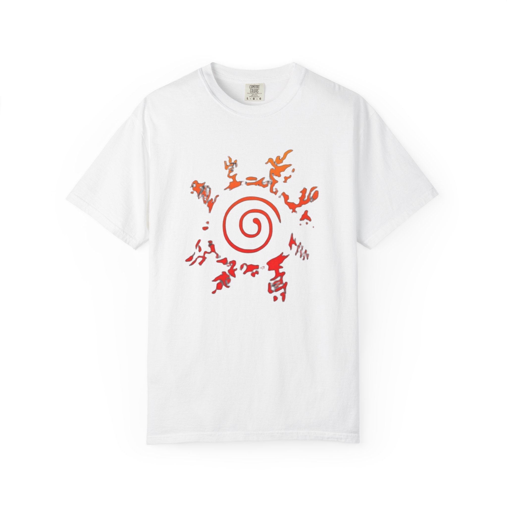 Naruto Hokage Spiral T-Shirt — Seventh Hokage & Young Naruto Graphic Tee